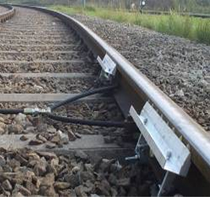 Rail flank lubrication device