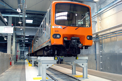 Inground lifting jacks and stands